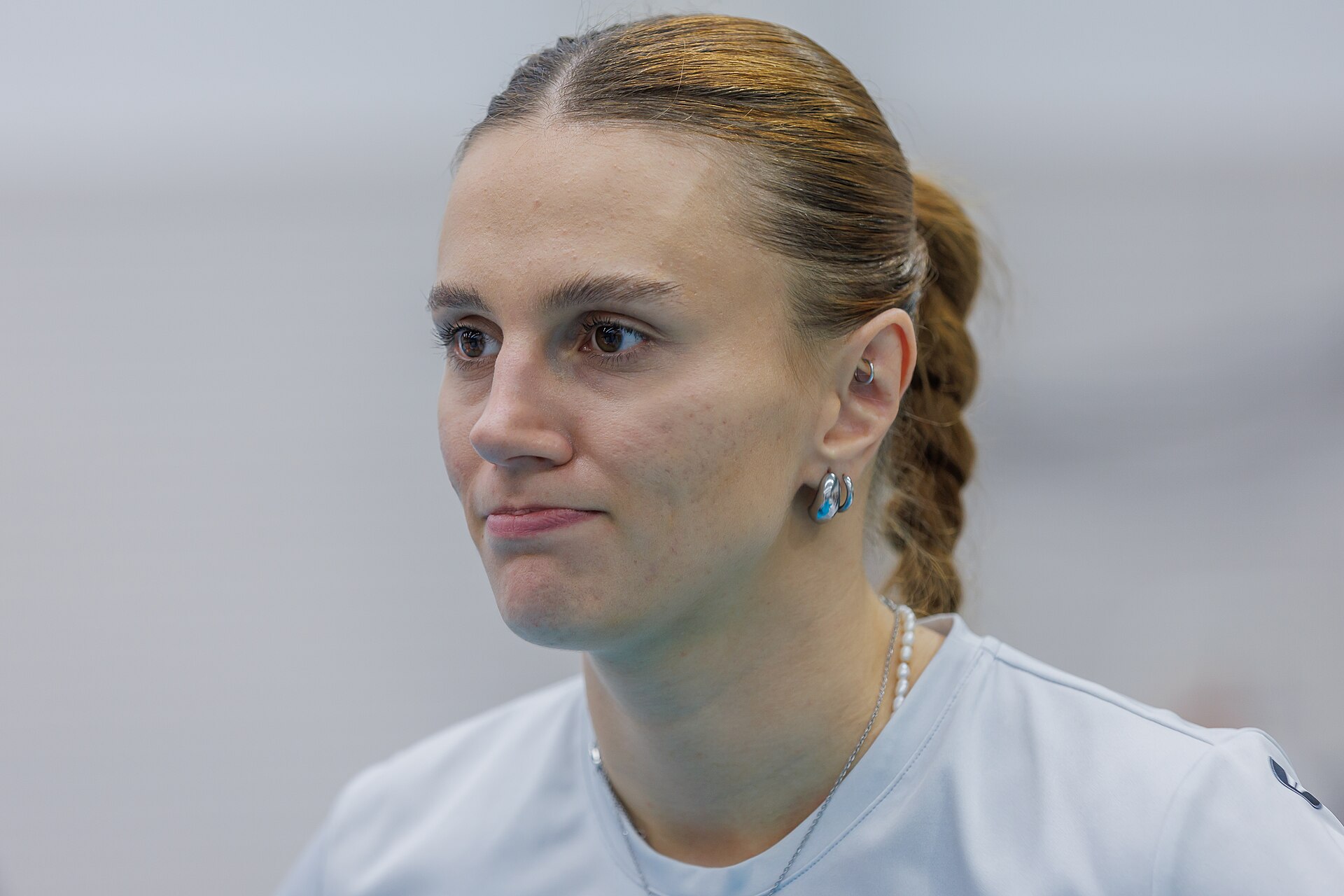 Volleyball, 1. Bundesliga Frauen, Schwarz-Weiss Erfurt -VfB 91 Suhl Lotto Thüringen: Lara Darowski (Schwarz-Weiss Erfurt, 13)